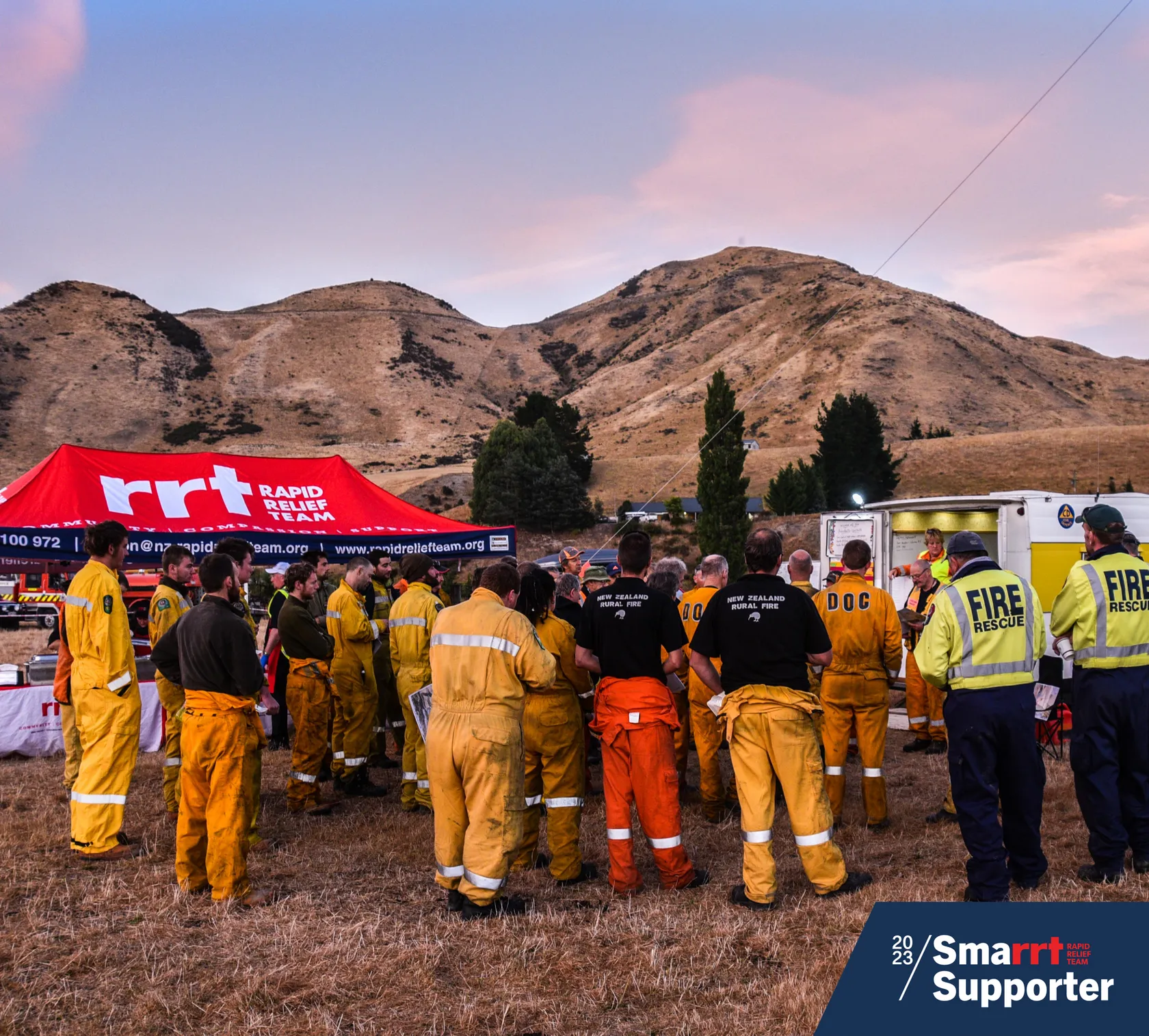 Smart supporter rapid relief team